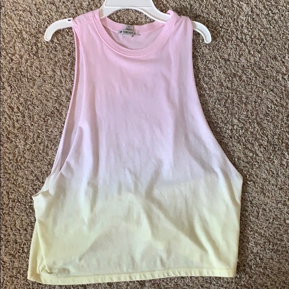 Muscle tank top